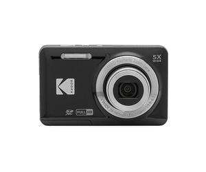 FOTOCAMERA DIGITALE KODAK FZ55 + Speaker Bluetooth Soundbrix SOUNDBRIX, Zoom ottico 5x, 16,76 megapixel, Nero