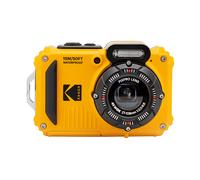 KODAK Pixpro Pack WPZ2 + 2 Batterie + 1 scheda SD - Compatta 16MP, impermeabile fino a 15m, Antiurto, Video 720p, Schermo LCD - Giallo