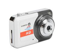 Fotocamera Digitale, Mini Thumb Camera, Videocamera Portatile con Rilevamento del Movimento, Punta e Scatta Fotocamere Digitali, Mini DV Alla Moda per Adolescenti Studenti Bambini (Grigio argento)