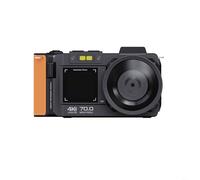 Fotocamera digitale mirrorless 4K, fotocamera vlogging per fotografia e video, H.264 3,5" display HD 96MP 50X zoom digitale per utenti entry-level principianti (nero)