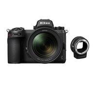Fotocamera digitale mirrorless Nikon Z 7II con obiettivo 24-70 mm f/4 e kit adattatore FTZ