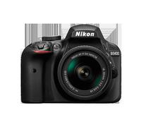 FOTOCAMERA DIGITALE NIKON D3400 + AF-P DX 18-55 mm 1:3.5-5.6G VR, 24,2 megapixel, Nero