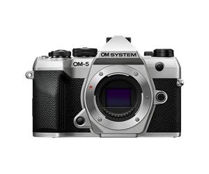 Fotocamera digitale OM System OM-5 Mark II 20.4MP Micro 4/3 Touch WiFi Argento