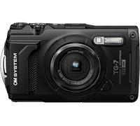 FOTOCAMERA DIGITALE OM SYSTEM TG-7 Zoom ottico 4x, 12 megapixel, Nero