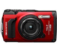 FOTOCAMERA DIGITALE OM SYSTEM TG-7 Zoom ottico 4x, 12 megapixel, Rosso
