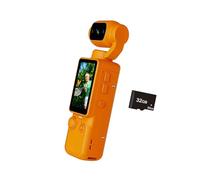 Fotocamera digitale palmare con scheda 32G 1080P e obiettivo girevole adatta per sport e raccolta prove ciclismo fotocamera