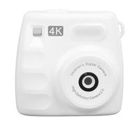 Fotocamera Digitale per Adolescenti Principianti, Fotocamera Compatta per Bambini da 48 MP, Schermo IPS da 2,0 Pollici, Doppia Lente, Luce di Riempimento a LED, Fotocamera