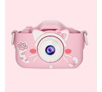Fotocamera digitale per bambini 1080P HD con doppio obiettivo 20MP e custodia pr