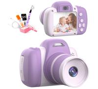 Fotocamera digitale per bambini 20MP 1080P, LCD da 2,0", zoom 18X, supporta giochi e musica, compatibile con adolescenti, studenti, ragazzi, ragazze