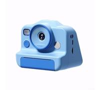 Fotocamera digitale per bambini 300K Pixel Type-C Charge (blu) | Materiale ABS, design resistente alle cadute, impugnatura in silicone, opzioni rosa e blu, adatto ai bambini