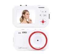 Fotocamera Digitale per Bambini, 48 MP HD 16x Zoom Autofocus Video Volg Volg con Schermo a Colori da 2,8 Pollici per Fotografia, Viaggio, Scuola, Casa (WHITE)