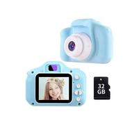Fotocamera digitale per bambini blu - Marca - Modello - 8 MP - Scheda SD da 32 GB - Giocattoli e giochi