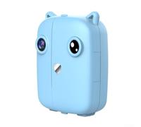 Fotocamera digitale per bambini, doppia fotocamera con display TFT da 2,4, durata della batteria 1200 mAh per uso divertente 9,5 x 8,6 x 4,2 cm (blu)