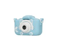 FOTOCAMERA DIGITALE PER BAMBINI EXTRALINK H27, Risoluzione 12 MP, 12 megapixel, Azzurro, Bianco