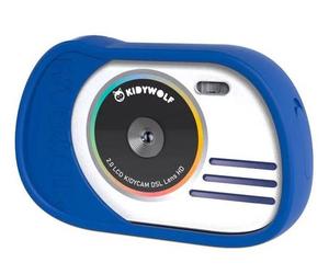 Fotocamera Digitale per Bambini KIDYCAM Blu Scuro - Risoluzione 8MP, Impermeabile, Facile da Usare - Nouvo