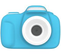 Fotocamera digitale per bambini MYFIRST Camera 3, 16 megapixel, display a colori da 2", obiettivo selfie, Blu