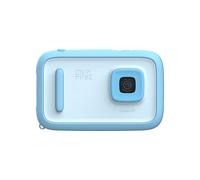 Fotocamera digitale per bambini MYFIRST Camera 50 + Frame Doodle, 20 megapixel, display a colori da 3,97", obiettivo selfie, WiFi, Blu