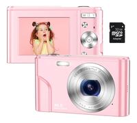 Fotocamera digitale per menti creative, registra video in 4K e scatta foto da 44 MP, autofocus e zoom digitale 16x, facile da usare per adolescenti e