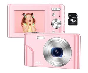 Fotocamera digitale per menti creative, registra video in 4K e scatta foto da 44 MP, autofocus e zoom digitale 16x, facile da usare per adolescenti e