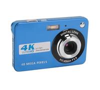 Fotocamera Digitale per Principianti, Schermo da 48 MP HD da 2,7 Pollici Zoom 8X Autofocus Auto Beauty Anti Shake Camera con Luce di Riempimento, Fotocamera Tascabile da