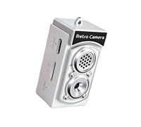 Fotocamera digitale per viaggi e momenti quotidiani, fotocamera con schermo da 0,96 pollici e slot per schede TF look retrò