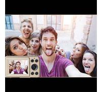 Fotocamera digitale portatile 16 milioni di pixel HD compatta per la casa per bambini adolescenti anziani oro