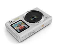 Fotocamera digitale professionale da 80 MP Design a doppio schermo Capacità di zoom 18X WiFi Trasmissione in diretta per WiFi esterno Telecamera in diretta streaming