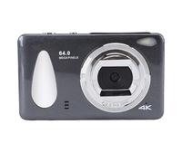 Fotocamera Digitale, Punto Digitale da 64 MP e Fotocamera Spara con Zoom 18x, Schermo da 2,8 Pollici, Luce di Riempimento a LED, Batteria da 800 MAh, Compatta per il Matrimonio
