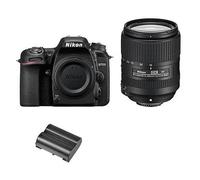 FOTOCAMERA DIGITALE REFLEX NIKON D7500, Zoom 16,7x, Risoluzione 20,9 megapixel, stabilizzatore electronic Zoom ottico 16,7x, 18 megapixel, Nero