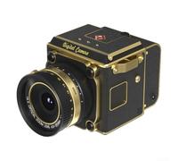 Fotocamera digitale retrò 4K FHD compatta vintage fotocamera con messa a fuoco automatica, peso leggero per vlogging e fotografia, autofocus integrato, nero, 17,3 x 12 x 7,2 cm, principianti e