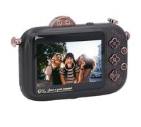 Fotocamera Digitale retrò, Fotocamera per Vlogging Anti-vibrazioni con Messa a Fuoco Automatica 5K da 96 MP con Schermo IPS da 3,5 Pollici, Zoom Digitale 50x Punta e Scatta