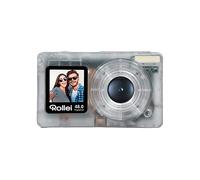 Macchina Fotografica Rollei Compactline Pocket Trasparente Fotocamera Digitale 48MP 4K con Doppio Schermo Zoom Digitale 18X Camera Compatta, Macchina-Fotografica-Digital-Fotocamera-Camera