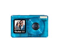 Macchina Fotografica Rollei Compactline Pocket Trasparente Verde Fotocamera Digitale 48MP 4K con Doppio Schermo Zoom Digitale 18X Camera Compatta, Macchina-Fotografica-Digital-Fotocamera-Camera