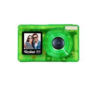 FOTOCAMERA DIGITALE ROLLEI Fotocamera Trasparente, 5 megapixel, Plastica Trasparente Verde