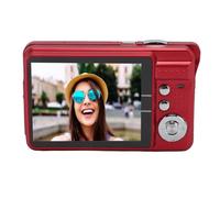 Fotocamera Digitale, Schermo da 2,7 Pollici 4K 48MP Zoom 8X Anti-vibrazione Istantanea Viso Auto Bellezza Filtro Multicolore Messa a Fuoco Automatica Fotocamera Tascabile, per