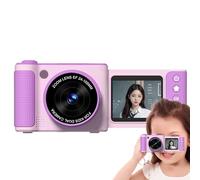 Fotocamera Digitale | Schermo Da 6 Cm Fotocamera Selfie | Giocattolo Portatile con Flash per Giardino Viaggio Scuola Campeggio Spiaggia Casa Interno Esterno