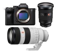 Fotocamera Digitale Sony Alpha 7 IV 33MP 2,8x Zoom Ottico Sensore CMOS Full Frame Ottiche FE 24-70mm F2.8 GM II & FE 70-200mm F2.8 GM II WiFi Bluetooth