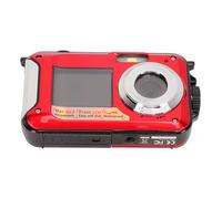 Fotocamera Digitale Subacquea Impermeabile da 48 MP, Fotocamera Subacquea Video 2,7K, Fotocamera Subacquea a Doppio Schermo per Fotocamera Digitale Impermeabile, da 2 a 3 Ore di