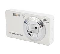 Fotocamera Digitale Tascabile, 56MP 4K e 1080P, Zoom 20X, Antivibrazione, Fotocamera Compatta per Registrazione Video di Fotografia di Viaggio, Fotocamera Digitale Punta e Scatta