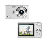 Fotocamera Digitale Tascabile con Schermo TFT da 2,4 Pollici - 2024 La più Recente Fotocamera Compatta Inquadra e Scatta da 12 MP 1080P, Zoom 16X Messa a Fuoco Automatica Piccola