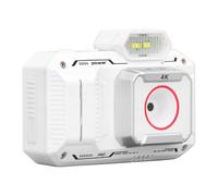 Fotocamera Digitale Tascabile, Messa a Fuoco Automatica della Fotocamera Digitale con Filtri Multipli per Catturare la Vita (WHITE)