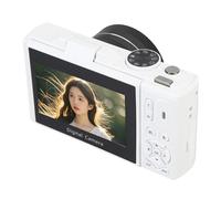 Fotocamera Digitale UHD 5K, Punto di Zoom Wifi Zoom Wifi da 75 MP e Scattare una Piccola Fotocamera con Luce di Riempimento dello Schermo di Rifornimento da 3 Pollici Luce Flash