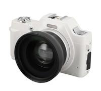 Fotocamera Digitale Video HD 4K Immagine da 58 MP Messa a Fuoco Automatica per Streaming Live (WHITE)
