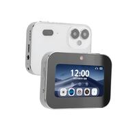Fotocamera Digitale, Videocamera 4K 64MP con Touchscreen da 3, Tre Obiettivi HD, Zoom Tattile 16X, Visione Notturna, Altoparlante, Flash, per Trasmissioni in Diretta, Viaggi