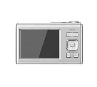 Fotocamera Digitale Videocamera 60MP 4K 2,88 Pollici Zoom 16X Messa A Fuoco Automatica Regali Messa A Fuoco Accurata(Sliver)