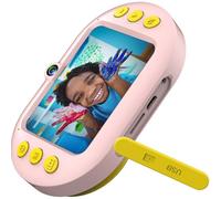 Fotocamera digitale waterproof per bambini Agfa Realikids colore rosa