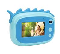 Fotocamera Doppia Fotocamera Anteriore Posteriore da 48 MP Fotocamera con Stampa Istantanea Fotocamera Digitale Touch Screen IPS da 3 Pollici, Fotocamera Digitale 1080P con (BLUE)