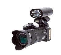 Fotocamera DSLR Con Zoom Ottico 24X For La Fotografia Messa A Fuoco Automatica 33MP Videocamera Digitale HD 1080P A Tre Obiettivi For Esterni Scatta Nitida Fluida(16G SD Card,With Flashlight)
