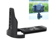 Fotocamera DSLR L Staffa per R52, per la Piastra per Impugnatura a Mano di Rilascio Rapido a Commutazione Orizzontale Verticale ARCA per Fotocamere R52/R5II da 1/4 '' e 3/8 '