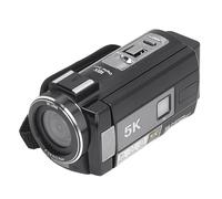 Fotocamera DV 5K, Videocamera 5K 56MP 30FPS con Stabilizzazione a 6 Assi, Registratore con Zoom Digitale 18X Schermo IPS da 3,0 Pollici Fotocamera per per Tutti i Giorni